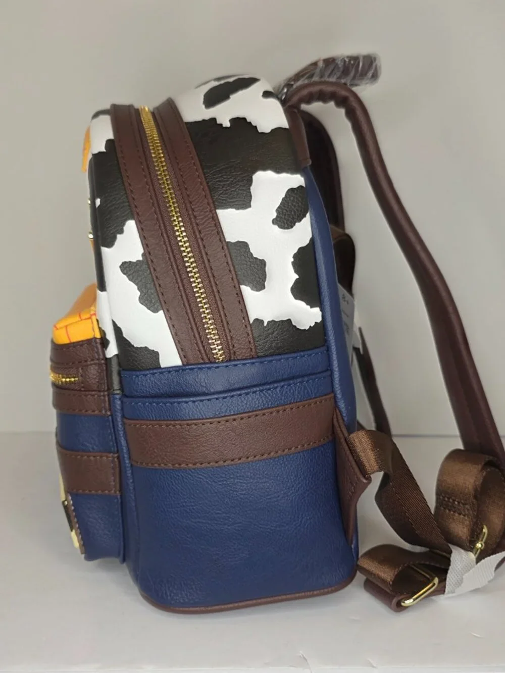Loungefly Disney Parks Woody Toy Story Pixar Sheriff Mini Backpack NWT - Picture 3 of 6